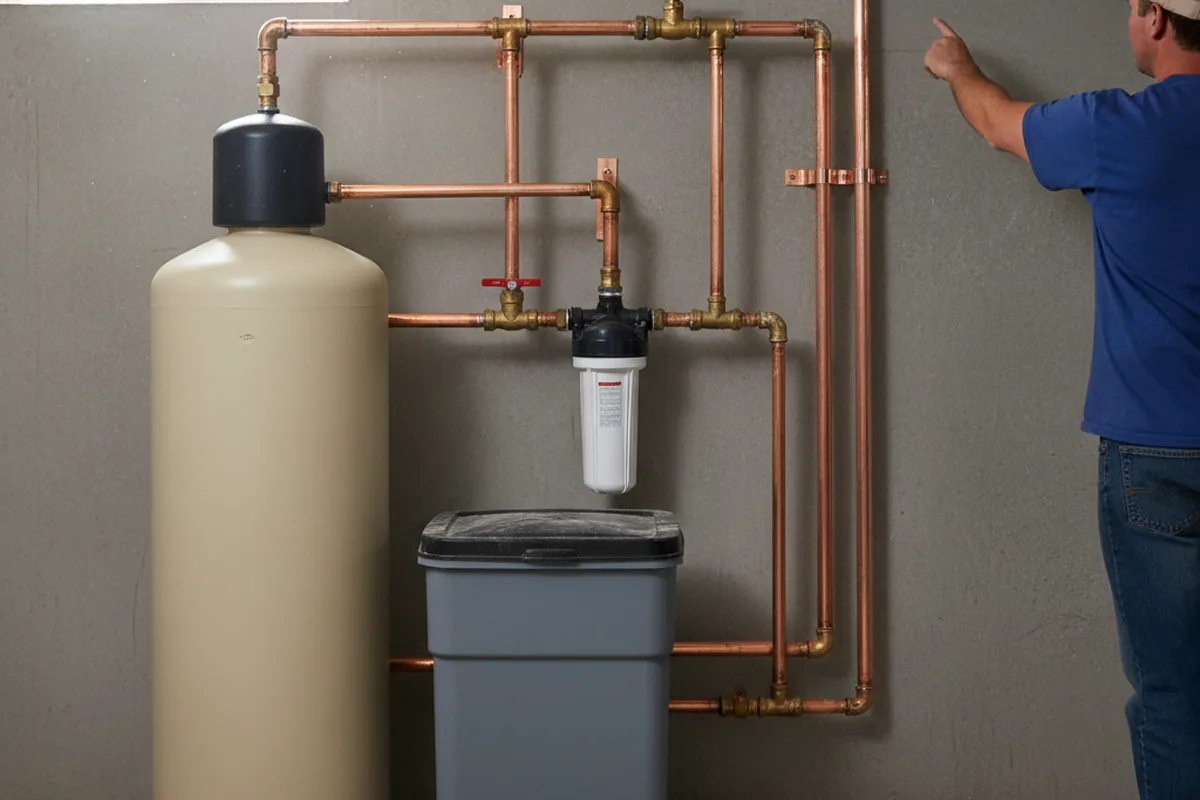 Whole-house water treatment system installed in Bellingham